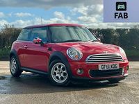 Begagnad Mini ONE Hatch 2011 Röd Halvkombi