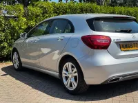Used Mercedes A180 122 HP (89 kW) 2016 Silver Hatchback