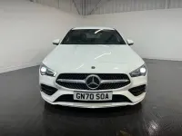 Used Mercedes CLA180 AMG line 136 HP (100 kW) 2021 White Sedan