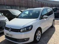 Used VW Touran 2013 White MPV