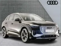 Used Audi Q4 e-tron S-Line 219 kW (299 HP) 2021 Black SUV
