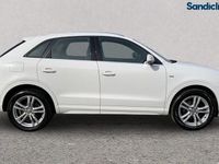 Second-hand Audi Q3 S-Line 180 CP (132 kW) 2018 Alb SUV