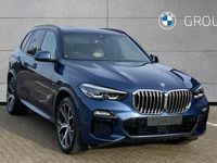 Used BMW X5 M Sport 261 HP (191 kW) 2019 Blue SUV