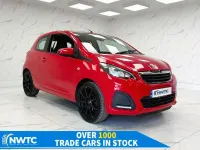 Used Peugeot 108 Active 68 HP (50 kW) 2015 Red Hatchback