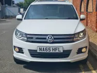 Used VW Tiguan R-line Edition 184 HP (135 kW) 2015 White SUV