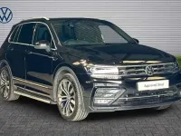 Used VW Tiguan R-line 150 HP (110 kW) 2020 Black SUV