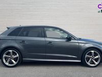 Used Audi A3 Black Edition 310 HP (228 kW) 2018 Grey Sedan