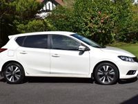 Used Nissan Pulsar N-TEC 110 HP (80 kW) 2017 White Hatchback