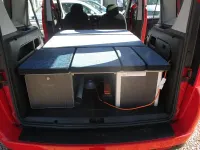 Used Fiat Doblò 90 HP (66 kW) 2013 Red MPV