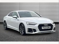 Used Audi A5 S-Line 150 HP (110 kW) 2023 White Coupe