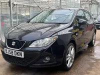 Used Seat Ibiza Sport 85 HP (62 kW) 2008 Black Hatchback