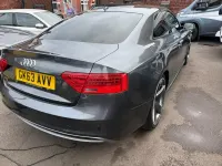 Used Audi A5 Black Edition 177 HP (130 kW) 2013 Grey Coupe