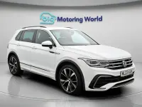 Used VW Tiguan R-line 150 HP (110 kW) 2023 White SUV