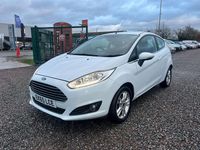 Used Ford Fiesta Zetec 2015 White Hatchback