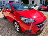 Used Vauxhall Corsa Excite 70 HP (51 kW) 2015 Red Hatchback