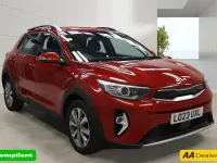 Used Kia Stonic 99 HP (72 kW) 2023 Red SUV