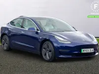 Used Tesla Model 3 Standard Range 239 kW (325 HP) 2019 Blue Sedan
