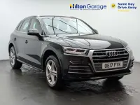 Used Audi Q5 S-Line 190 HP (139 kW) 2017 Black SUV