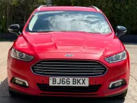 Used Ford Mondeo Zetec 120 HP (88 kW) 2016 Red Estate
