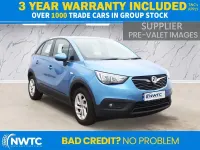 Used Vauxhall Crossland X S 110 HP (80 kW) 2018 Blue SUV