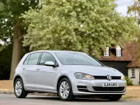 Used VW Golf VII SE 103 HP (75 kW) 2014 Silver Hatchback