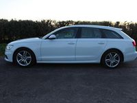 Used Audi A6 S-Line 204 HP (150 kW) 2012 White Estate