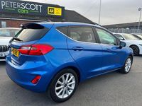 Used Ford Fiesta Titanium 100 HP (73 kW) 2019 Blue Hatchback