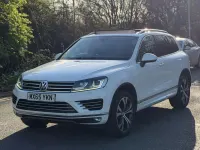 Used VW Touareg R-line 2015 White SUV