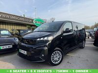 Begagnad Peugeot e-Traveller Active 100 kW (136 HK) 2025 Svart Minibuss