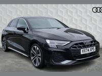 Used Audi A3 S-Line 147 HP (108 kW) 2024 Black Hatchback
