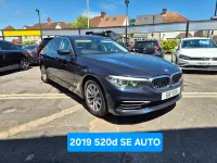 Used BMW 520 Sport Line 190 HP (139 kW) 2019 Blue Sedan