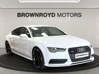 Used Audi A7 Sportback Black Edition 272 HP (200 kW) 2016 White Hatchback