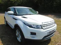 Used Land Rover Range Rover evoque Prestige 2011 White Coupe