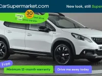 Begagnad Peugeot 2008 GT-line 131 HK (96 kW) 2019 Vit SUV