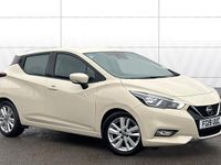 Used Nissan Micra Acenta 101 HP (74 kW) 2019 White Hatchback