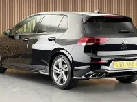 Used VW Golf VIII R-line 150 HP (110 kW) 2022 Black Hatchback