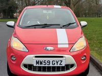 Used Ford Ka Zetec 2010 Red Hatchback