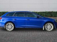 Used Seat Leon Sport 150 HP (110 kW) 2018 Blue Estate