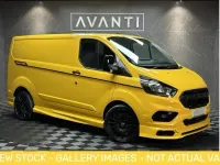 Usado Ford Transit Custom 130 CV (95 kW) 2022 Amarillo Van