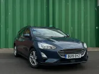 Used Ford Focus Zetec 120 HP (88 kW) 2019 Blue Estate