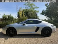 Used Porsche 718 Cayman 300 HP (220 kW) 2017 Silver Coupe