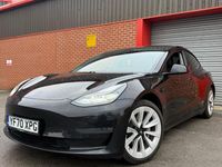 Used Tesla Model 3 Long Range AWD 77 kW (106 HP) 2020 Black Sedan