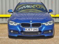 Used BMW 330 M Sport 258 HP (189 kW) 2017 Blue Estate