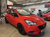 Used Vauxhall Corsa 69 HP (50 kW) 2015 Red Hatchback