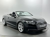 Used Audi A5 Cabriolet S-Line 252 HP (185 kW) 2017 Black Cabriolet