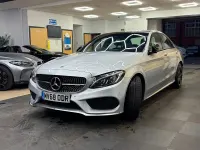 Used Mercedes C43 AMG Premium 361 HP (265 kW) 2018 Silver Sedan