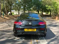 Used Mercedes C220 AMG line 2017 Black Coupe