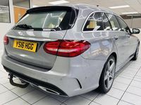 Used Mercedes C250 AMG line 2016 Silver Estate