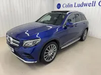 Used Mercedes GLC220 AMG Line Premium 2018 Blue SUV