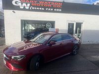 Used Mercedes CLA200 AMG line 160 HP (117 kW) 2020 Red Coupe